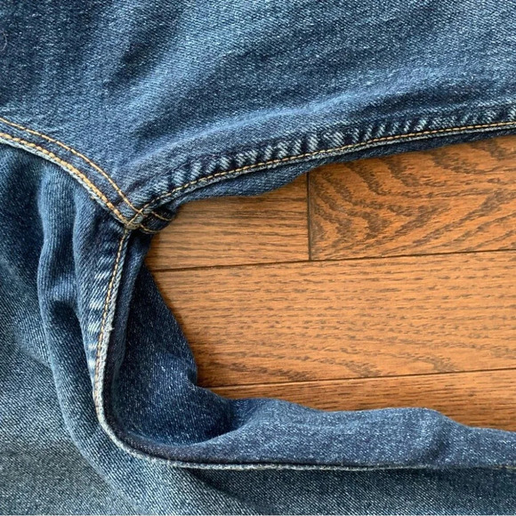 LAWMAN Vintage Embellished Western Cowgirl Semi Flare Denim Jeans Size 32 - Picture 8 of 16